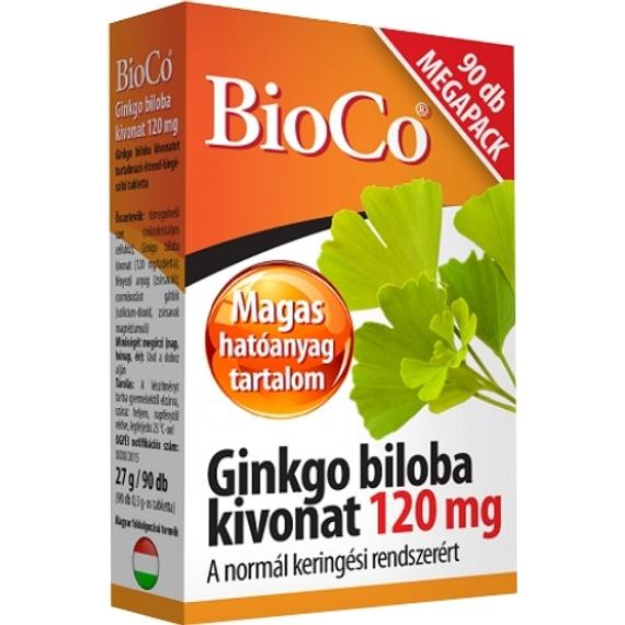 Mozsonyi Patika - GINKO KIVONAT 120MG TABL 90XX BIOCO 90X