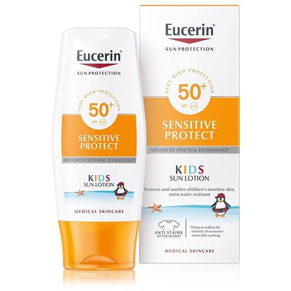 Mozsonyi Patika - EUCERIN SUN SENSITIV PROTECT GYEREK NAPTEJ SPF50+1 150ML